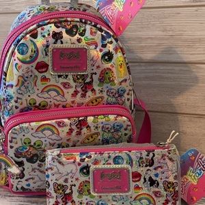 ‼️SOLD‼️Loungefly Lisa Frank Iridescent bundle